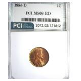 1954-D Cent MS68 RD LISTS $1200 IN 67+ RD
