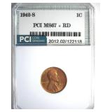 1942-S Cent MS67+ RD LISTS $575