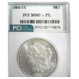 1884-CC Morgan MS67+ PL LISTS $24000