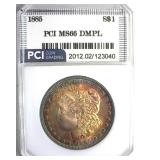 1885 Morgan MS66 DMPL LISTS $3600