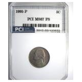 1992-P Nickel MS67 FS LISTS $1000