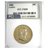 1960 Franklin PR69 CAM LISTS $2000