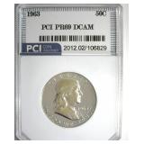 1963 Franklin PR69 DCAM LISTS $5000
