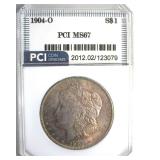1904-O Morgan MS67 LISTS $4500