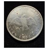 1855SO 50c XF+ Chile