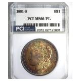 1881-S Morgan MS66 PL LISTS $675