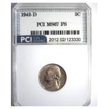 1942-D Nickel MS67 FS LISTS $450