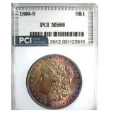 1890-S Morgan MS66 LISTS $2500