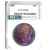 1890 Morgan MS66 LISTS $20000