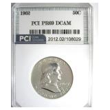 1962 Franklin PR69 DCAM LISTS $3850