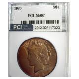 1923 Peace MS67 LISTS $5500 Very Nice