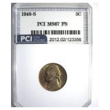 1946-S Nickel MS67 FS LISTS $3250