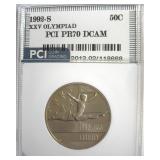 1992-S 50c XXV Olympiad PCI PR70 DCAM