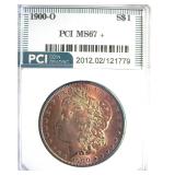 1900-O Morgan MS67+ LISTS $12000