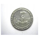 $1 Poker Chip Lady Luck Casino