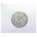 1611-1632 1/24 Thaler Silv Livonia Gustav II Adolf