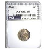 1952-D Nickel MS67 FS LISTS $6000