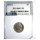 1973-D Nickel MS67 FS LISTS $2500