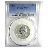 1956 Quarter PCGS PR66