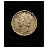 1926-D Dime AU Nice Orig