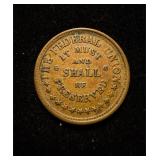 1863 Civil War Token