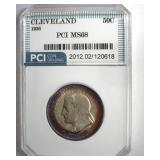 1936 50c Cleveland MS68 LISTS $43500