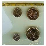 1977 1C 1/2 5 10 Francs BU France