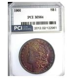 1902 Morgan PCI MS64 Stunning Color