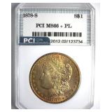 1878-S Morgan MS66+ PL LISTS $7000