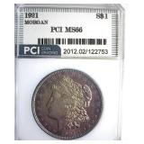 1921 Morgan MS66 LISTS $700