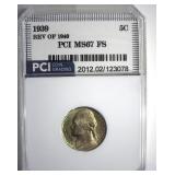 1939 Rev of 40 Nickel MS67 FS LISTS $425