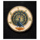 1852 Peacock Rupee Exceptional Style Made Paris
