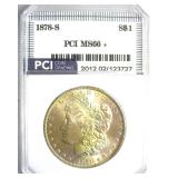 1878-S Morgan MS66+ LISTS $3250