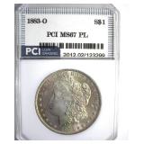 1883-O Morgan MS67 PL LISTS $4350 IN 66+ PL