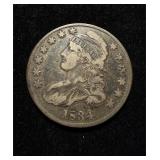 1834 Bust Half Nice Circ