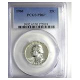 1960 Quarter PCGS PR67