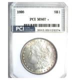 1898 Morgan MS67+ LISTS $8750