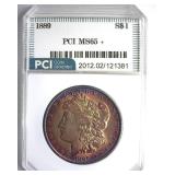 1889 Morgan MS65+ LISTS $475