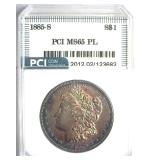 1885-S Morgan MS65 PL LISTS $12000