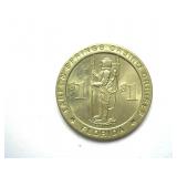 $1 Gaming Token Tarpon Springs Casino