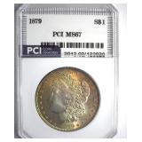 1879 Morgan MS67 LISTS $37500