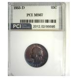 1955-D Quarter MS67 LISTS $11500