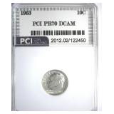 1963 Dime PR70 DCAM LISTS $150 in 69 DCAM
