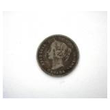 1886 SM 6 5 Cents VF Canada