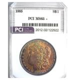 1885 Morgan PCI MS65+ Incredible Color