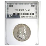 1962 Franklin PR69 Cameo LISTS $750
