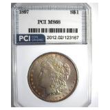 1897 Morgan MS68 LISTS $80000