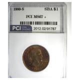 1980-S Susan B Anthony MS67+ LISTS $1650