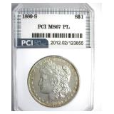1880-S Morgan MS67 PL LISTS $2850