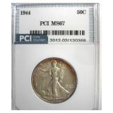 1944 Walking Liberty MS67 LISTS $950